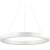 Image de Ideal Lux Oracle - Pendentif Led IntÃ©grÃ© Pour Plafond Moyen Blanc 3000k