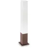 Image de Ideal Lux Edo - Borne D'extÃ©rieur 1 LumiÃ¨re CafÃ© Ip44