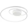 Image de LumiÃ¨re Semi-Affleurante Led DÃ©corative Swirl IntÃ©grÃ©e Blanc, 3000k