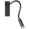 Image de Ideal Lux Io Liseuse Murale Noir 3000k