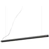 Image de Ideal Lux V-Line Plafonnier Led Suspendu IntÃ©grÃ© Noir 3000k