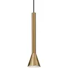 Image de Ideal Lux Diesis Plafonnier Led Slim Dome Laiton 3000k
