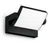 Image de Ideal Lux Swipe Applique D'extÃ©rieur Ã Led Noire, 3000k, Ip54