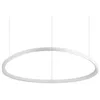 Image de Ideal Lux Gemini Plafonnier Led Suspendu IntÃ©grÃ© 105cm Blanc, 3000k