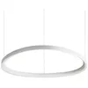 Image de Ideal Lux Gemini Plafonnier Suspendu Led IntÃ©grÃ© Dali 81cm Blanc 7600lm 3000k