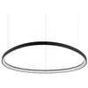 Image de Ideal Lux Gemini Plafonnier Led IntÃ©grÃ© 105cm Noir, 3000k