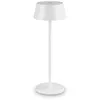 Image de Ideal Lux Pure Lampe De Table Led IntÃ©grÃ©e Blanc 230lm 3000k Ip54