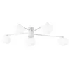 Image de Ideal Lux Hermes Plafonnier Globe 5 LumiÃ¨res 90cm Blanc