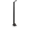 Image de Lampe D'extÃ©rieur - Ideal Lux - Agos Pt Big 3000k - 670 Lumens - 6,5 Watts - Aluminium Noir