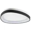 Image de Ideal Lux Gemini Semi-EncastrÃ© Led IntÃ©grÃ© On-Off 42 Cm Noir 3000lm 3000k