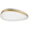 Image de Ideal Lux Gemini Semi-EncastrÃ© Led IntÃ©grÃ© On-Off 61 Cm Laiton 3850lm 3000k