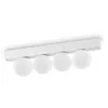 Image de Ideal Lux Ping Pong Plafonnier Globe 4 LumiÃ¨res Blanc 1000lm 3000k
