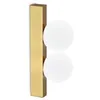 Image de Ideal Lux Ping Pong Applique 2 LumiÃ¨res Laiton 500lm 3000k