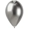 Image de 25 BALLONS LATEX BIO SHINY 33CM ARGENT
