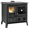 Image de La Nordica GARDENIA VST.16 STEEL IntÃ©rieure CheminÃ©e autonome Bois de chauffage Noir