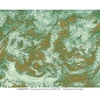 Image de Papier Italien 50 x 70 cm 85 g/m² Marbré vert et or