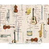 Image de Papier Italien 50 x 70 cm 85 g/m² Partitions et Instruments