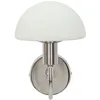 Image de Applique En MÃ©tal ArgentÃ© Et Verre, 23x15x22 Cm