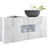 Image de Buffet 2 Portes 2 Tiroirs L181 Cm - Dama