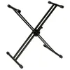 Image de Quiklok Ql646 - Stand Clavier X Double - Noir