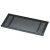 Image de Quiklok Ql662 - Tablette Large En MÃ©tal Ã Utiliser Avec Stand Clavier En X - Noir