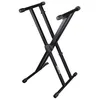 Image de Quiklok T550 - Support Clavier Double En X