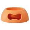 Image de United Pets Pappy - Bol Grand Pour Chien Respecteoux De La Nature Design Italien Couleur Orange CapacitÃ© 2200 Ml