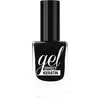 Image de Vernis à ongles effet gel kératine effet gel à la kératine noire à dorée