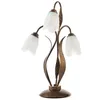 Image de Onli Sonia Lampe De Table En Verre, Abat-Jour En Verre, 3x E14