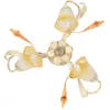 Image de Plafonnier Lucrezia Ã 3 Lampes, Ivoire