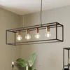 Image de Suspension Floki ParallÃ©lÃ©pipÃ¨de Ouvert, 4 Lampes