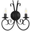 Image de Applique Pompei, Ã 2 Lampes, Noire