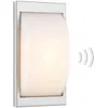 Image de Applique D'extÃ©rieur Ã Capteur 068sen E27 Inox