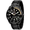 Image de Montre Homme Sector Analogique Bracelet En Acier Inoxydable Noir Use53102027