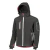 Image de Veste Soft Shell Black Carbon METROPOLIS  DW024BC - U-Power