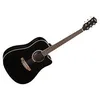 Image de Eko Rangercw-Eq-Blk - Guitare Ãlectro-Acoustique Ranger Cutaway - Black