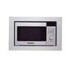 Image de Four micro-ondes grill Glem Gas GMI203IX - encastrable - 20 litres - 900 Watt - acier inoxydable