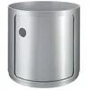 Image de KARTELL table de chevet COMPONIBILI Ã  un Ã©lÃ©ment (Pas de couverture) (Silver H 38,50 cm - 4955 - ABS)