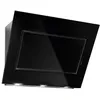 Image de Falmec Design Quasar Vetro - Hotte - hotte dÃ©corative - largeur : 120 cm - profondeur : 46.2 cm - evacuation & recyclage - sans moteur - verre noir
