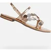 Image de Sandales Geox Sozy S Femme DorÃ© - 36