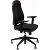 Image de Fauteuil pivotant - unisit - AIER - Rouge - RÃ©glable en hauteur - Design contemporain - Accoudoirs inclus
