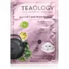 Image de Teaology Masque en tissu purifiant, nettoyant et rafraîchissant pour le cou et le décolleté Tea Glow AHA 21 ml