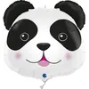 Image de BALLON ALUMINIUM TÃTE DE PANDA 74CM