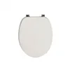 Image de SIÃGE ABATTANT WC UNIVERSELLE EN BLANC DÃCAPÃ VIEILLI SHABBY