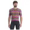 Image de Maillot de vélo SPORTFUL GLITCH BOMBER JERSEY (MULTICOLOR PINK) Homme