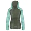 Image de Doudoune KARPOS ALAGNA DOWN (Thyme/Aqua Sky) femme
