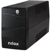 Image de Nilox NXGCLI12001X7V2 alimentation d'Ã©nergie non interruptible InteractivitÃ© de ligne 1,2 kVA 840 W 2 sorties CA