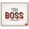 Image de Tapis De Souris 21 x 18 cm The Boss