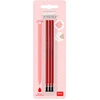 Image de Recharge pour stylo effaçable x 3 pcs Rouge