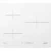 Image de Airlux ATI632WHN - Table de cuisson Ã  induction - 3 plaques de cuisson - Niche - largeur : 56 cm - profondeur : 49 cm - blanc - sans cadre - blanc pur